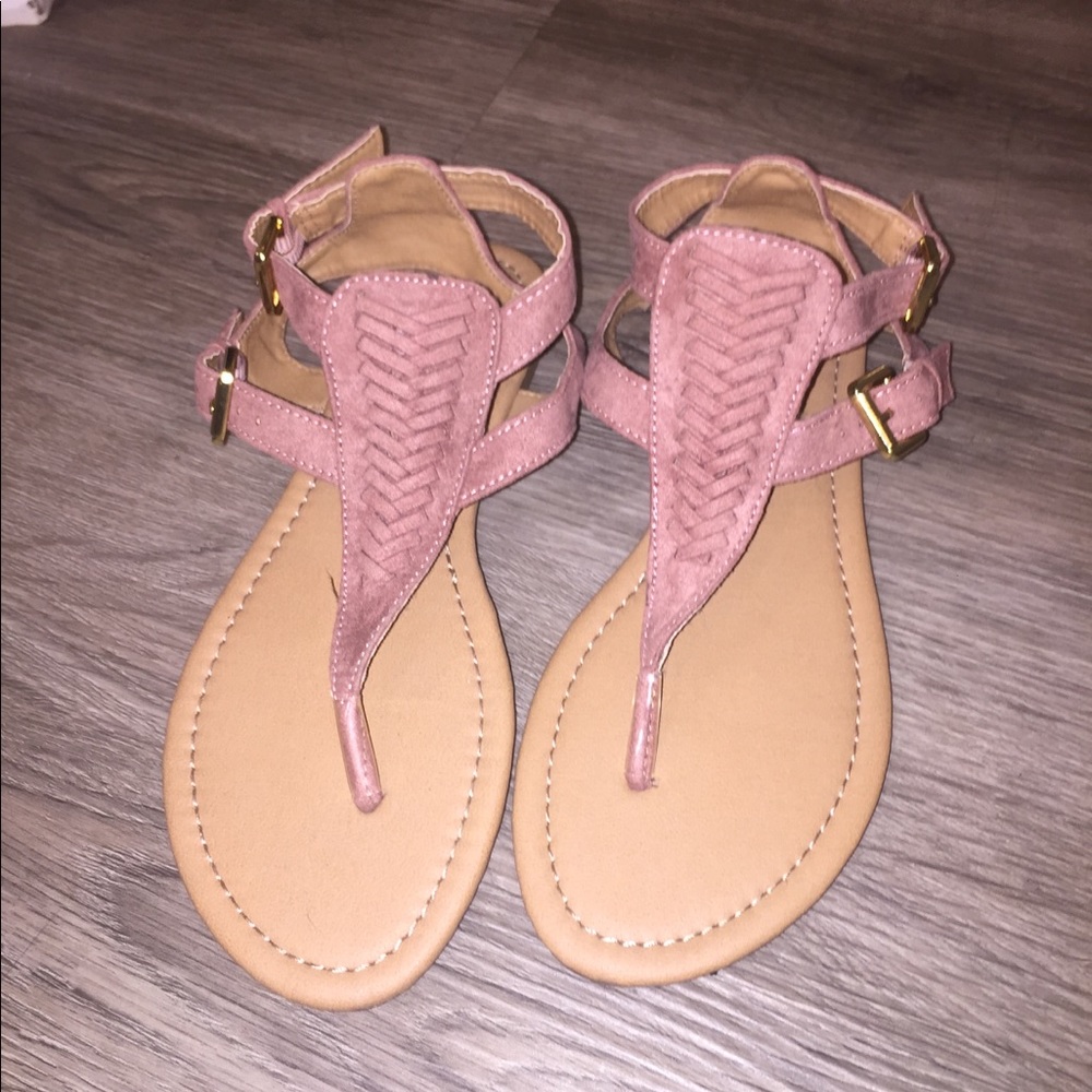 Qupid Druzy Sandal